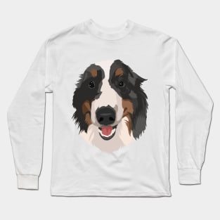 cute dog face 2 Long Sleeve T-Shirt